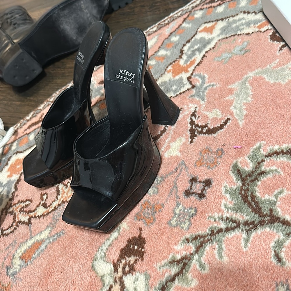 Jeffrey Campbell holllywood platform mule - Picture 3 of 7